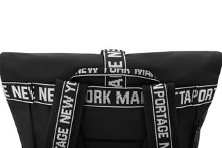 Emblem Roll-N Backpack Black