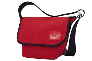 Small Vintage Messenger Bag Red