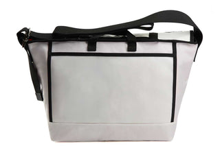 WDS Bike Messenger Bag White