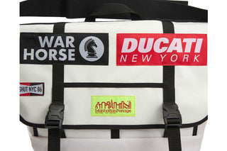 WDS Bike Messenger Bag White