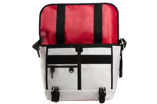 WDS Bike Messenger Bag White