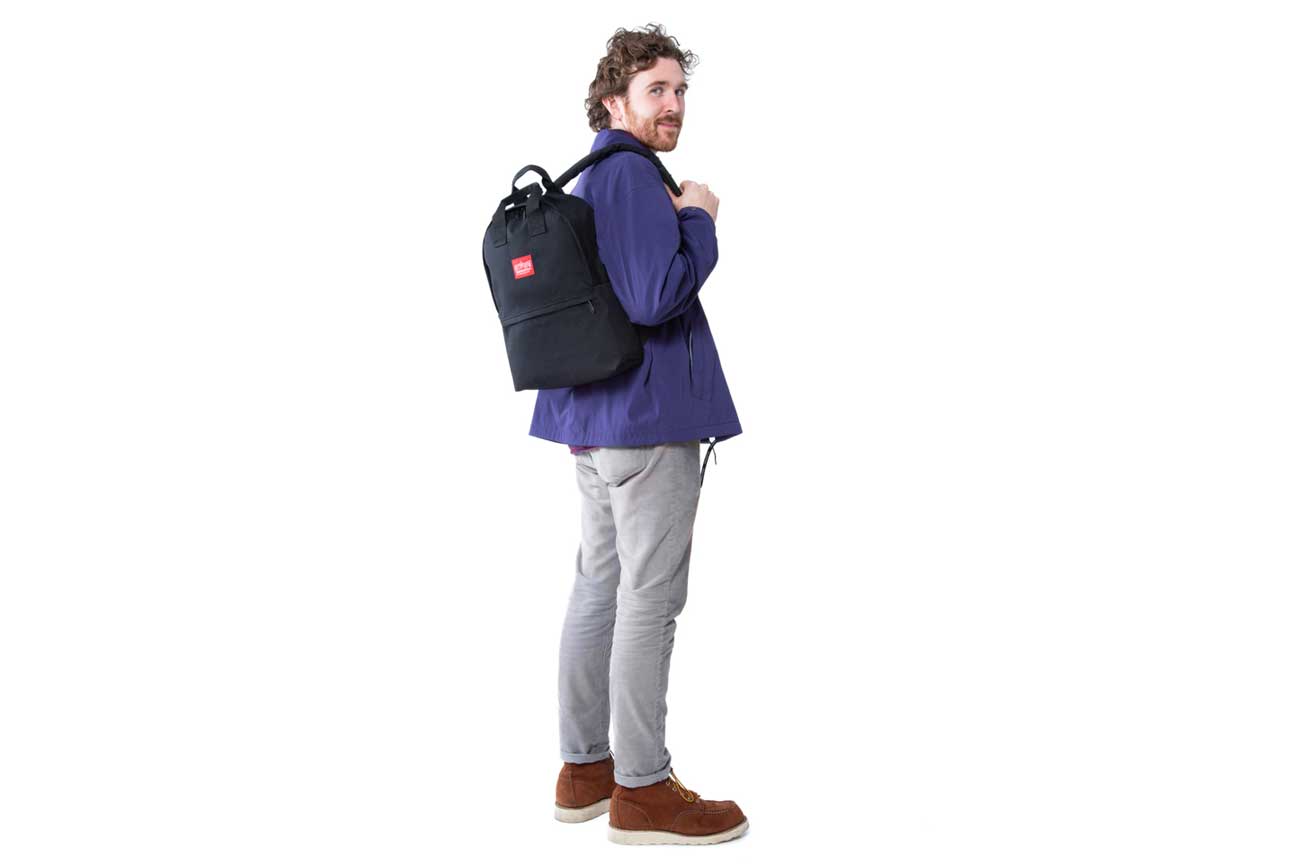 Governors Backpack Black – Manhattan Portage DE1