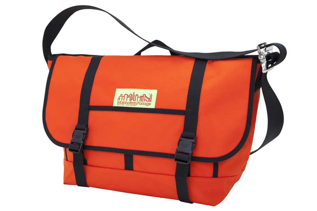 Bike Messenger Bag Orange – Manhattan Portage DE
