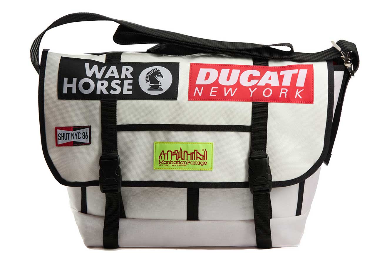 WDS Bike Messenger Bag White – Manhattan Portage DE